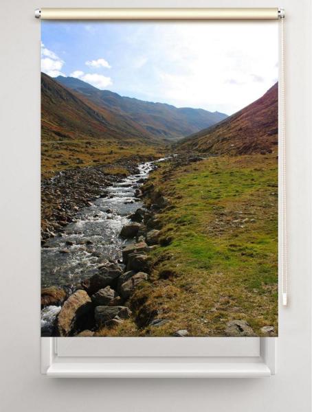 Rollo Herbstbach moderner Rollo